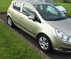 Corsa test and tax