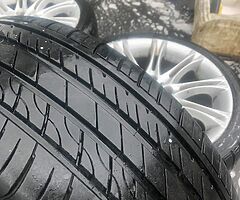 18” ORIGINAL MSPORT BMW ALLOYS 
VERY GOOD TYRES