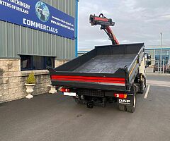 FOR SALE: DAF LF 45.160 Tipper with Crane