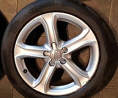 Set of Audi Alloys 17 inch technik