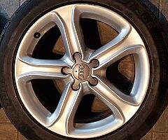 Set of Audi Alloys 17 inch technik