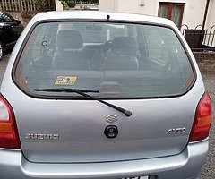 Suzuki alto 04 299 for the tax for the year no nct or taxs good runabout new tyres draven grand pm