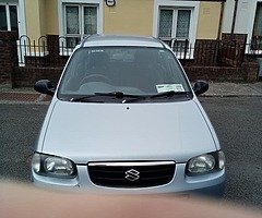 Suzuki alto 04 299 for the tax for the year no nct or taxs good runabout new tyres draven grand pm