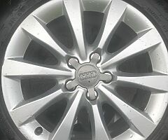 2013 Audi A4 alloys 1.7 inch - Image 2/2