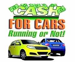 Cars bought for cash