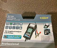 Ring professional battery electrical analyser
