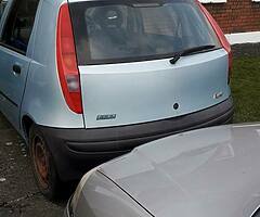 Opel Astra 1.4 and fiat punto 1.2