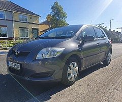 07 toyota Auris 1.4 petrol new nct