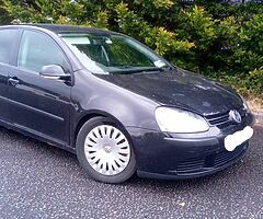 2007 VOLKSWAGEN GOLF MK5 1.9 TDI FOR BREAKING