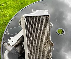 Cr125 radiators