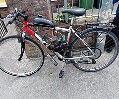 Petrol  push bike moterbike  working grand no swaps pm