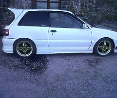 Wanted starlet gt turbo ep82 project/rolling shell
