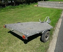 Motorbike trailer