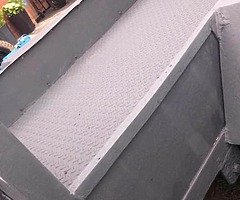 Car trailer 7x4.5 twin axle