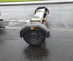 Tow dolly recovery transporter trailer