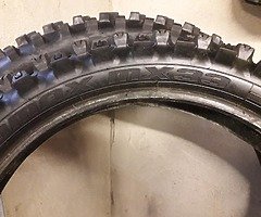 Part worn dunlop mx tyres