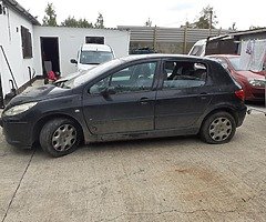 Peugeot 307 parts only