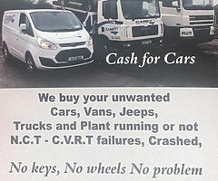 Wanted cars trucks forklift and all kind if machinery for export