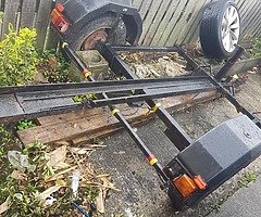 Single bike trailer