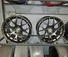 18" alloys