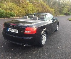 Audi A4 1.8 turbo convertible nct 06/2019 - Image 3/8