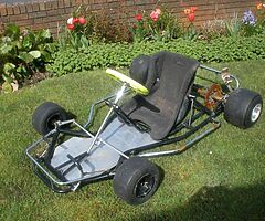 2021 Wanted Petrol Go Kart 125