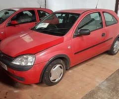 Corsa for breaking all parts available