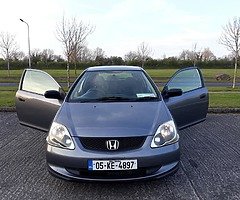 2005 HONDA CIVIC 1.4 HATCHBACK , NEW NCT 03-20 , LOCATED IN DUBLIN 22 - Image 3/10