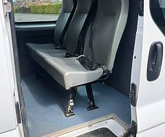 2008 Vivaro 6 Seater Crewvan psv 2020 good driver