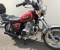 1996 suzuki gn250 custom £550