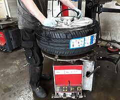 NEW AND PARTWORN TYRES