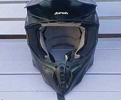 Airoh motocross enduro helmet. Medium