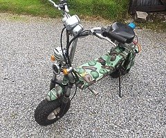 Petrol scooter