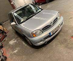 2002 nissan micara and 03 almera
