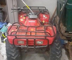 2010 Honda Fourtrax big red