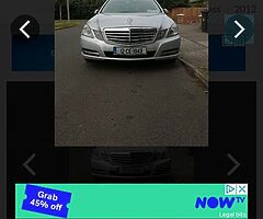 Mercedes e class 2012