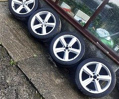 18" audi a4 sline wheels for sale