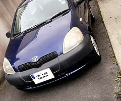 01 yaris tax and tested