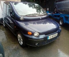 Breaking fiat multipla petrol