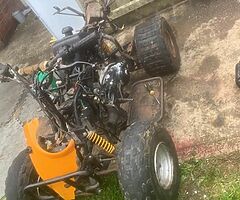 For parts or repair 
125cc quad
