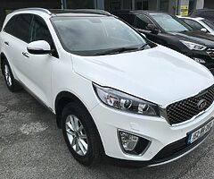 152 Kia SorentoPlatinum 200BHP 4X4 7 Seater Low Miles €25,950