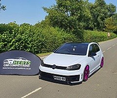2015 VW Golf R on Airride 3P air lift modified show car
