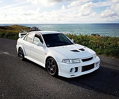 1999 Mitsubishi evo 6 MINT
80k miles fsh
Mot june.
NO RUST at all anywhere ! It was imported by tor