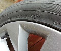 ONE ORIGINAL SCIROCCO WHEEL