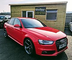2014 Audi A4 2.0 TDI S- Line Black Edition ****FINANCE THIS CAR £69 A WEEK**** .