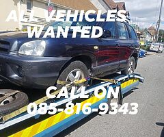 CASH FOR YOUR OLD VEHICLES TODAY
CALL OR PM 085-816-9343

ALL MAKE AND MODELS WANTED ...