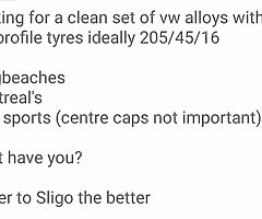 Alloys wanted? 5x100