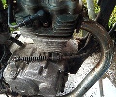 Honda cg125 engine Running