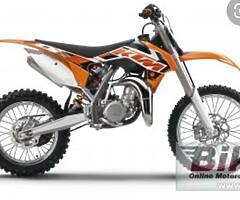 WANTED!!!! 2015 Ktm 85sx big wheel.