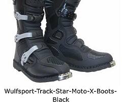 Wulfsport motorbike boots